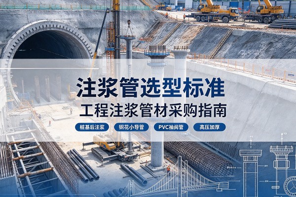 玛纳斯注浆管选型标准